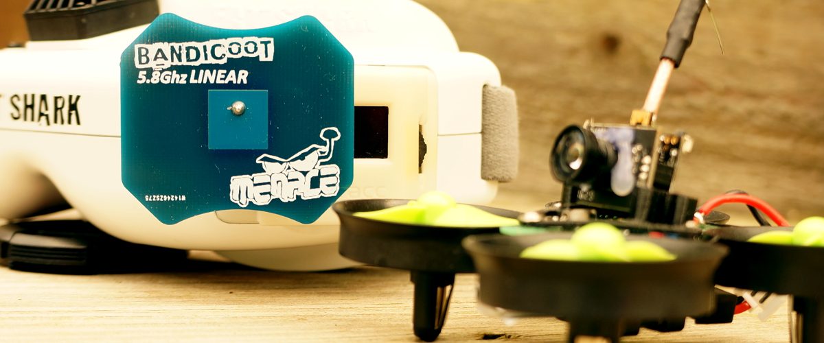 Menace Bandicoot FPV Antenna 5.8Ghz Linear Receiver Patch