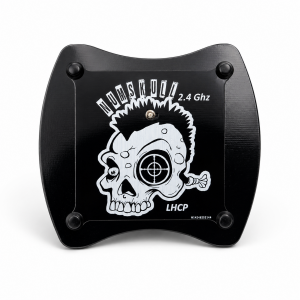 Glossy black Numskull antenna plate