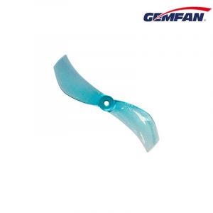 Gemfan 1610-2 Blade 40mm PC Propellers (1.5mm Shaft) - Clear Blue