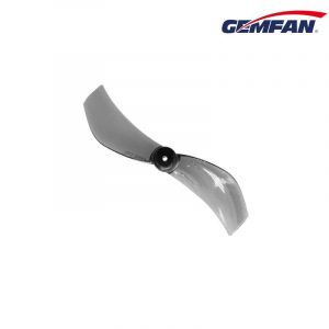Gemfan 1610-2 Blade 40mm PC Propellers (1mm Shaft) - Clear Gray