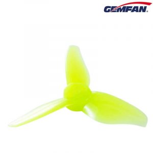 Gemfan 2023-3 Blade Hurricane PC Propellers (1.5mm Shaft) - Yellow