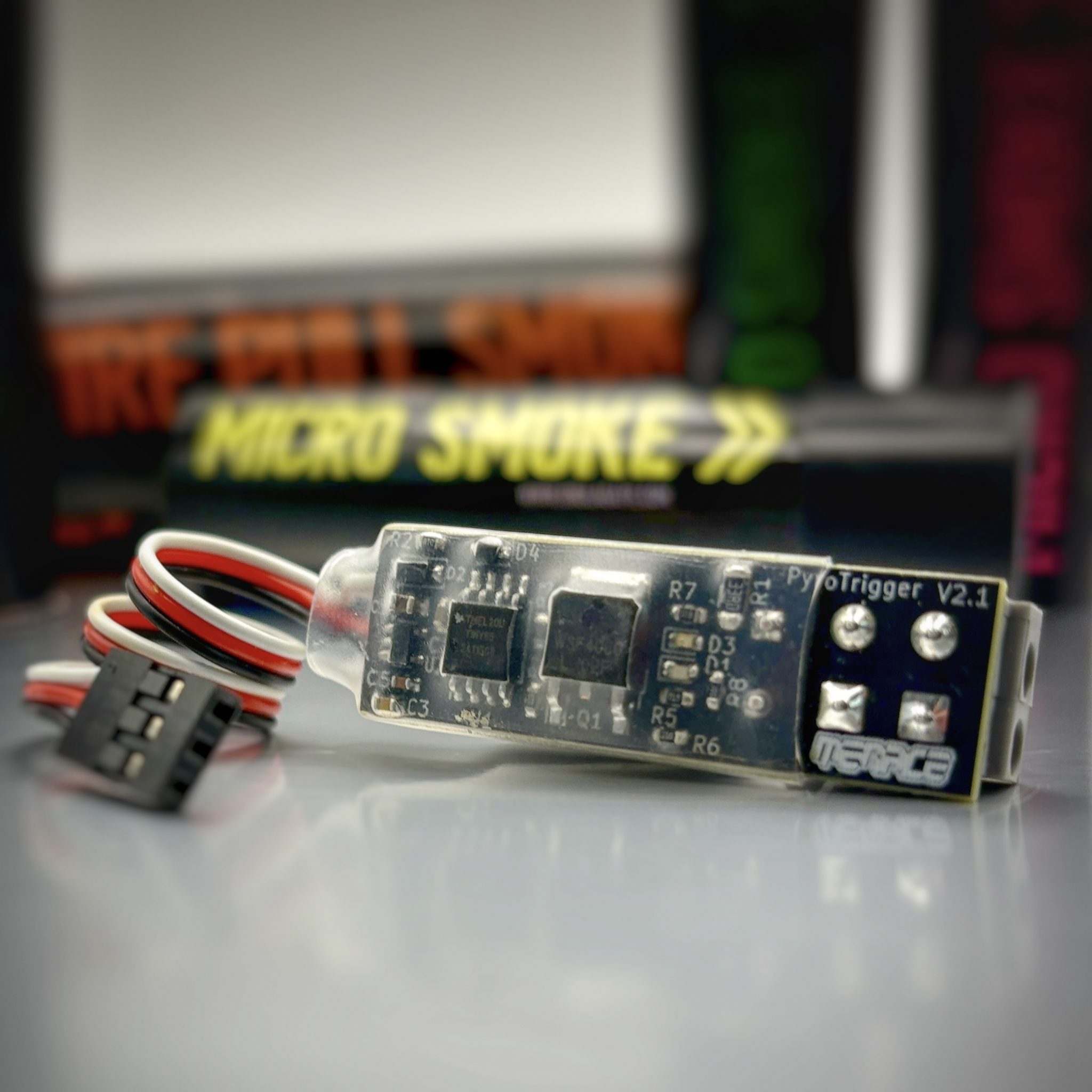 Menace RC PyroTRIGGER - Add smoke to your electric RC models