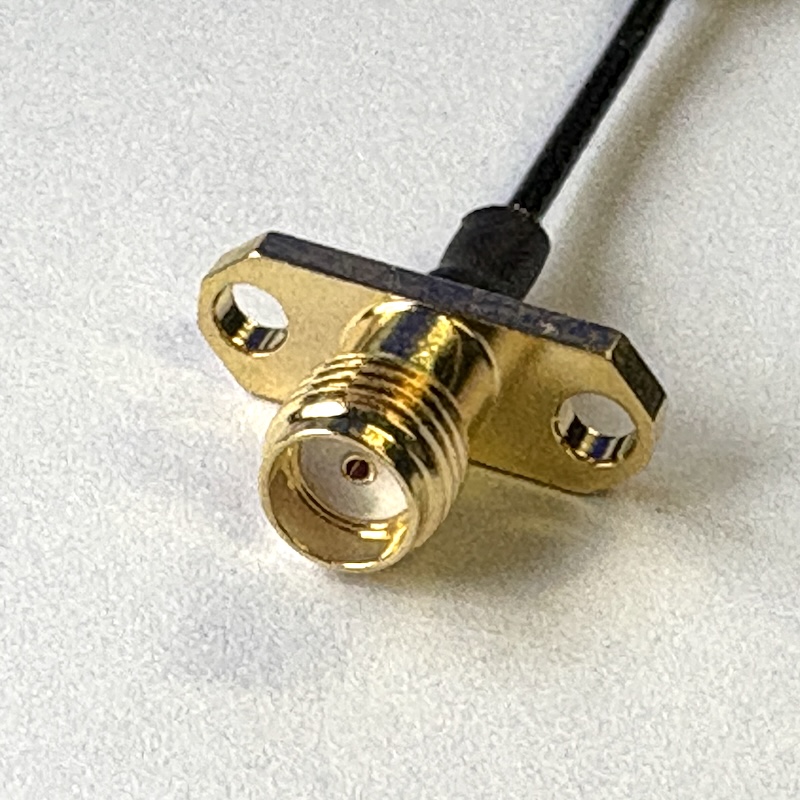 MMCX 90° Male to SMA Female Extension Cable (40mm) – Low Loss FPV Antenna Pigtail Adapter up to 6GHz